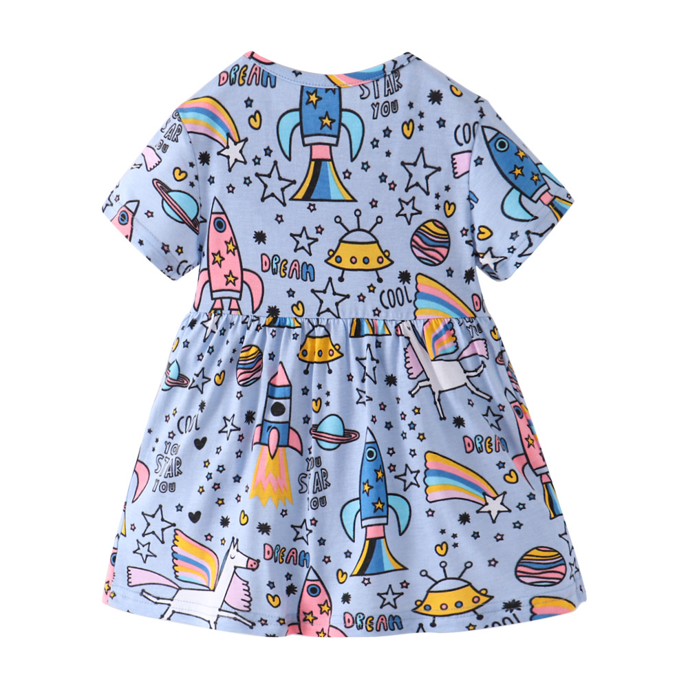 Cute Cartoon Children Princess Dress