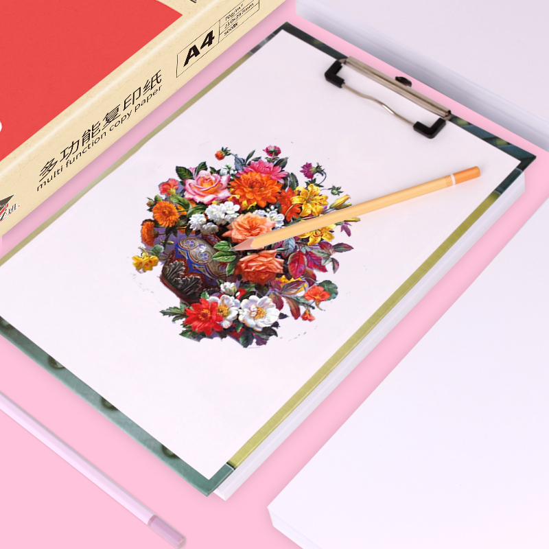 A4 Paper Printing Copy Paper 70g Single Pack 500 Pieces Of Office Supplies - Image 3
