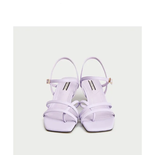 Ladies Accessories Elegant Strappy Sandals Purple - Shop at LoveMi