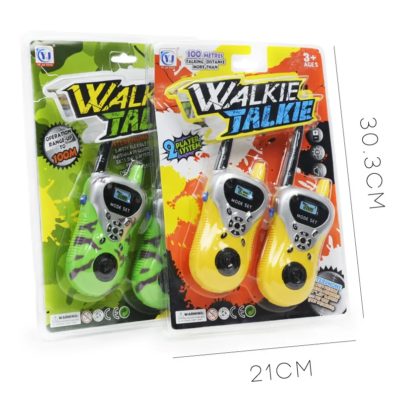 Cross-Border Exclusively For Children's Mini Walkie-Talkie Toys 2 Sets Of Wireless Smart Phone Parent-Child Interactive Outdoor Toys – image 4