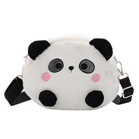 Cute Red Panda Plush Cross-body Bag