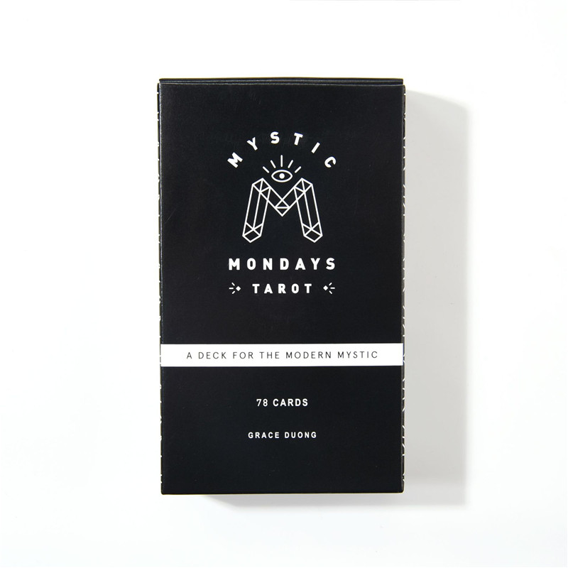 Mystic mondays tarot 78 cards tarot deck (black)