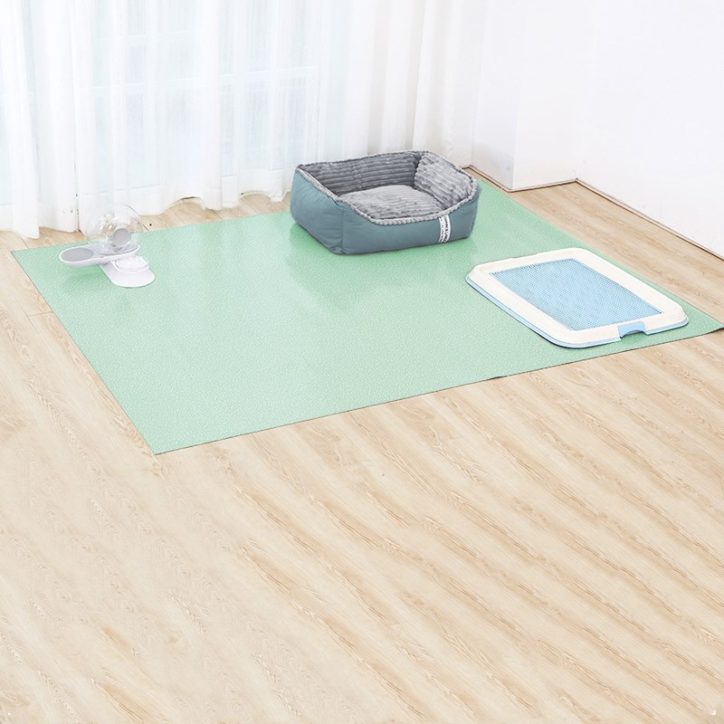 Green waterproof floor mat