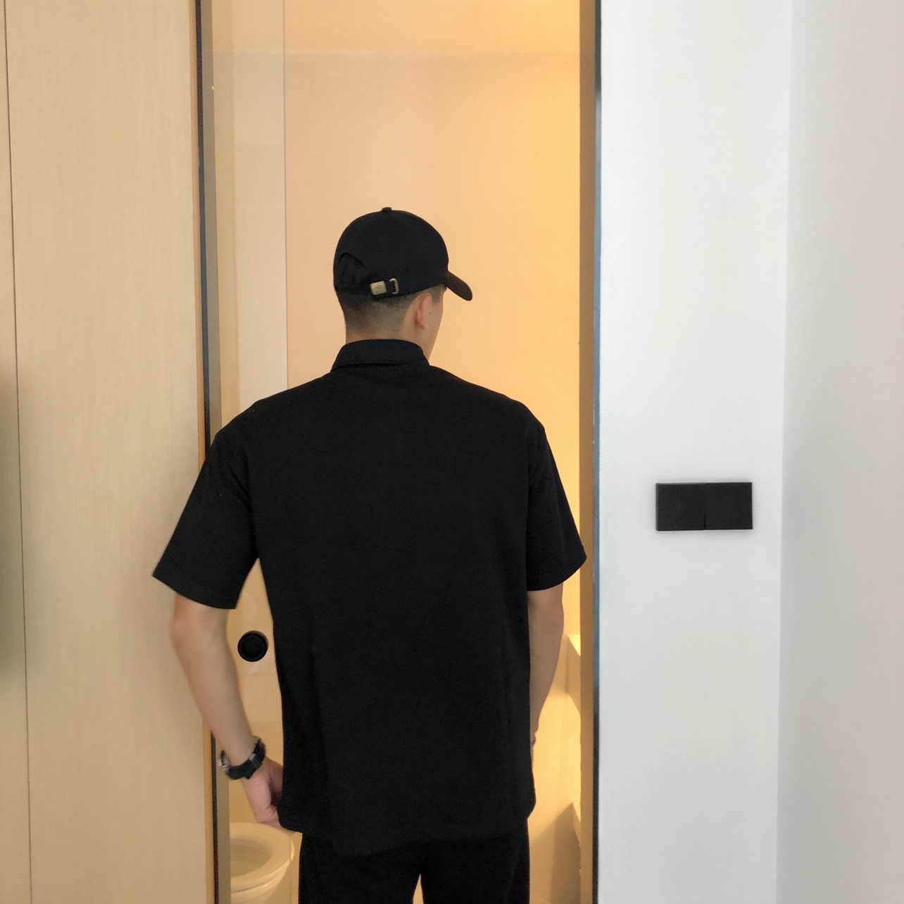 Loose Casual Cotton Sports Suit Polo Shirt Five-point Shorts