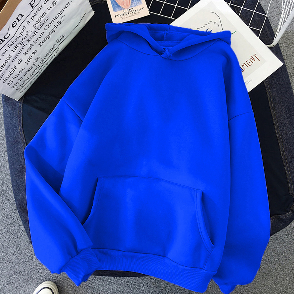 Title 3, Girls Blank Solid Color Hoodie Sweater