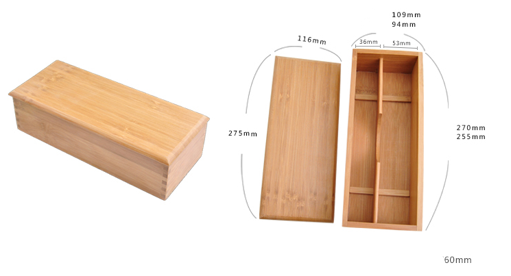 Title 1, Storage Chopsticks Chopsticks Bamboo Wooden Box