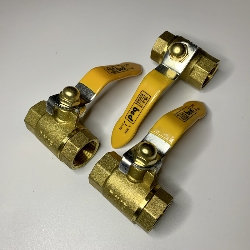 Boerde Boutique Copper Ball Valve Double Internal Thread Internal Thread Internal Thread Copper Ball Valve
