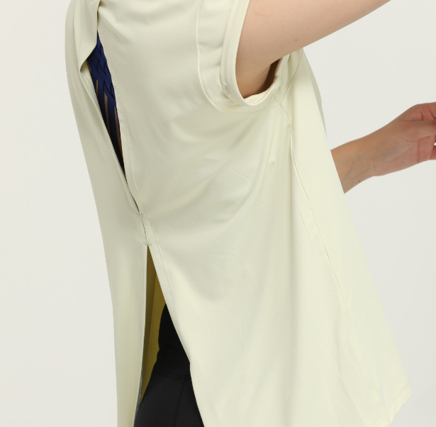 Quick Drying Sportswear, T shirt,Fashion Yoga Clothes, Loose Beauty Back Tops, Running Fitness Clothes White - Shop at LoveMi