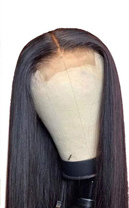 Title 5, European And American Front Lace Wig Mid-Point...