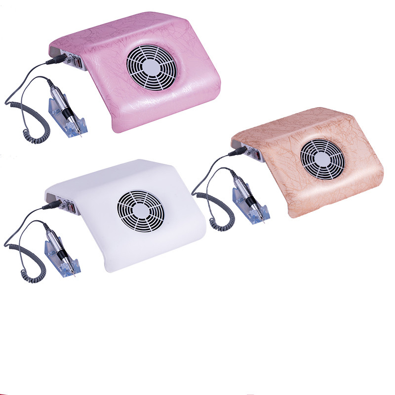 Nail Art Vacuum Cleaner Polishing Machine One Nail Dust Silent Two-in-One Nail Remover Vacuum Cleaner