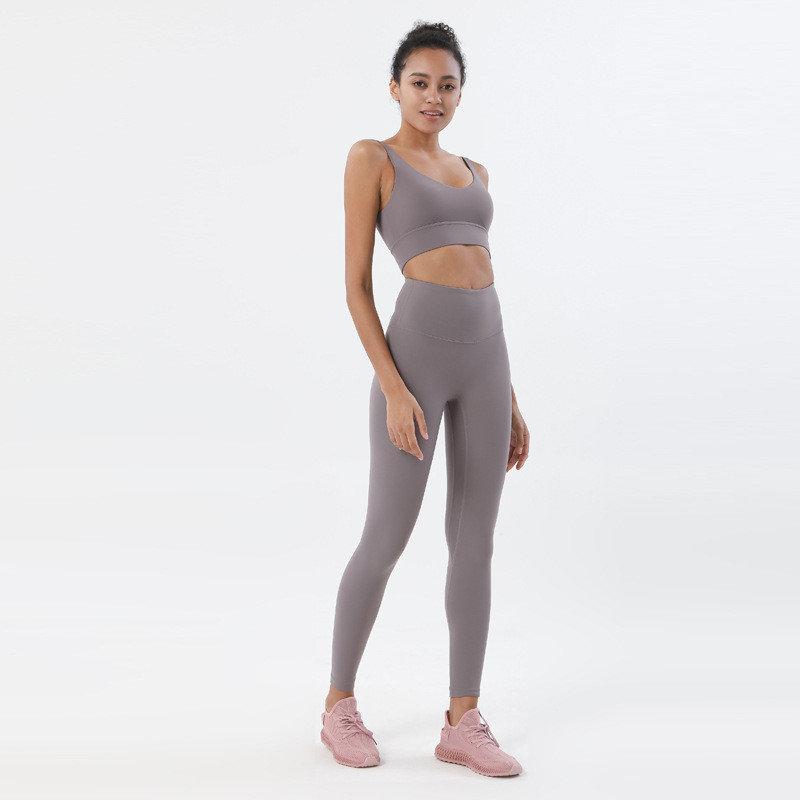 High-waist Hip-lift Seamless Cropped Sweatpants