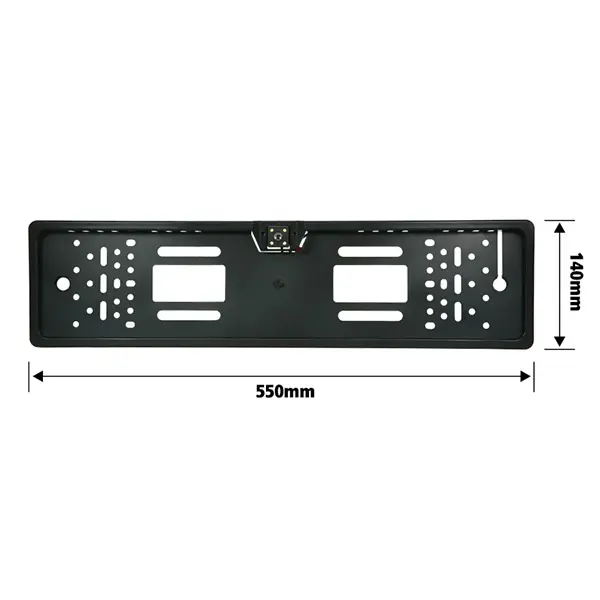 European License Plate Frame CCD HD Car