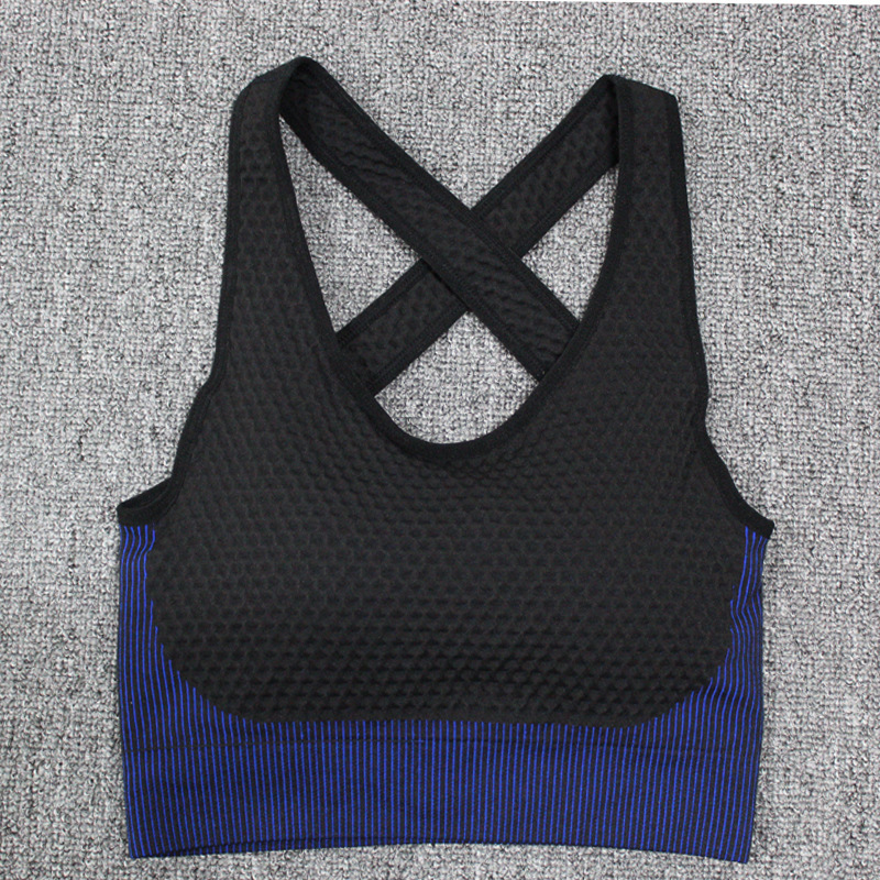 Title 4, Ensemble sportif femme Top court brassière fitn...