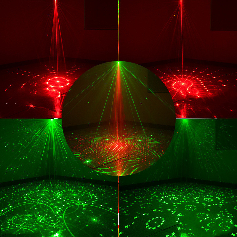 6 Holes 8 Holes Mini Laser Light