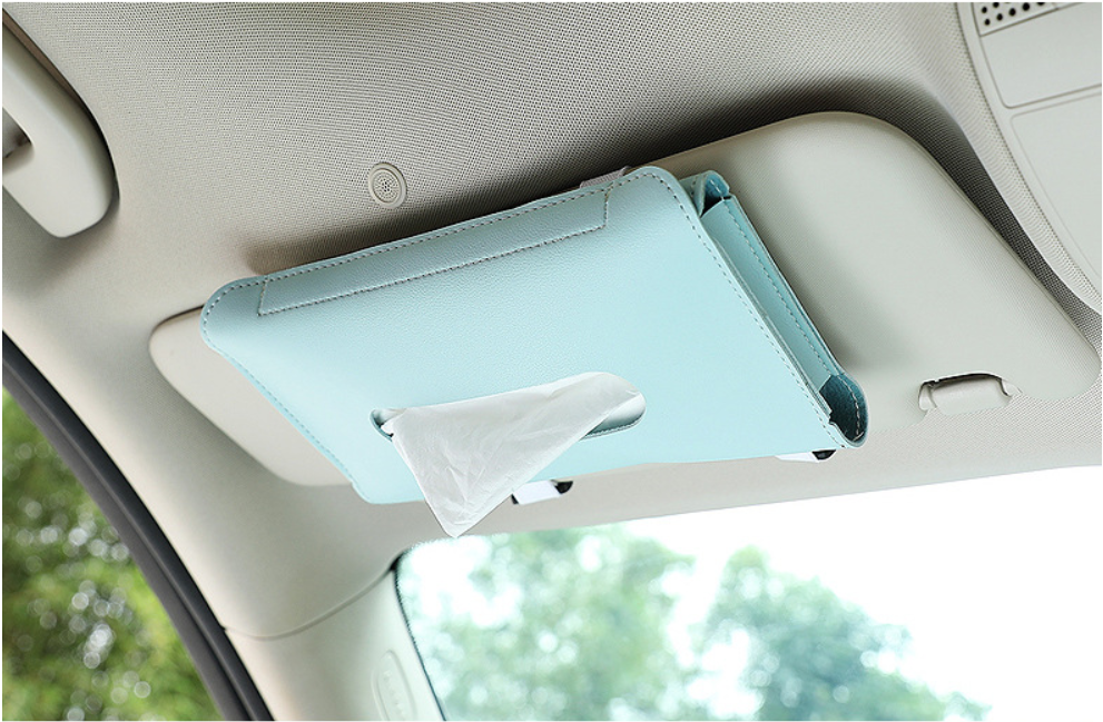 Car Sun Visor Paper Towel Bag