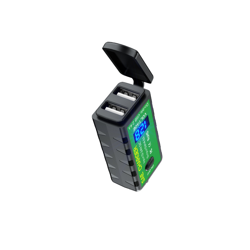 Charger 12V Dual USB Motorcycle Charger Waterproof — foto 4