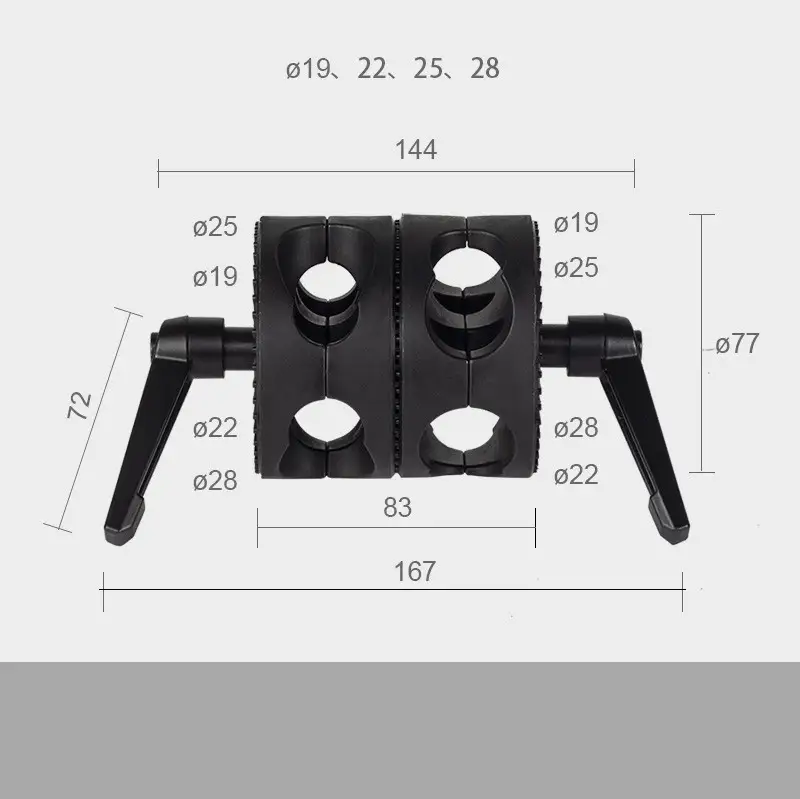 Photographic Metal Handle Multi-Function Adapter