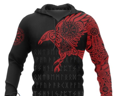 Title 5, Viking Myth Digitaldruck Paare Kapuzenpullover ...