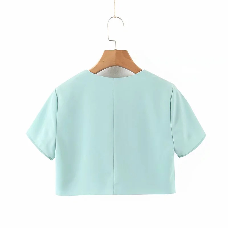 Summer New Slim Single-breasted Small Short Cropped Small Suit Jacket