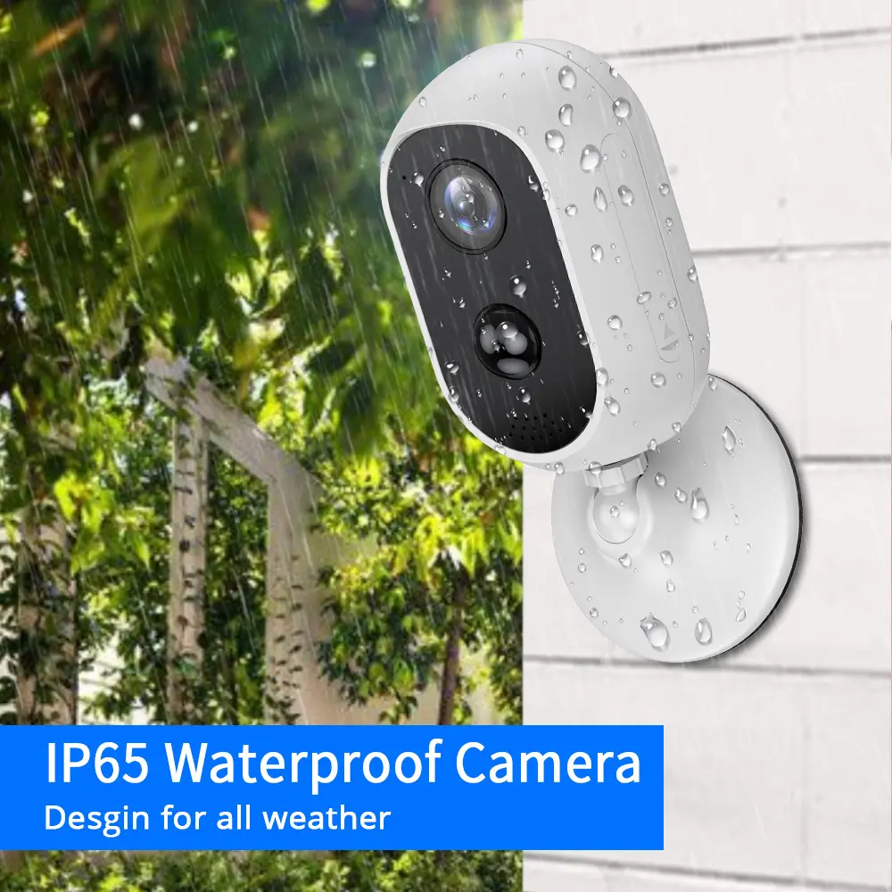 Battery Surveillance Camera Outdoor Waterproof Mobile Phone Remote Real-Time