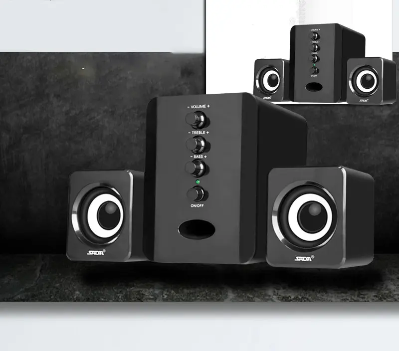 Speakers Computer D-202 Combination Music-Player Subwoofer-Sound-Box Smart-Phones