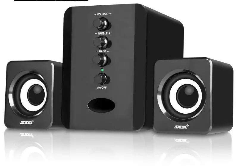 Speakers Computer D-202 Combination Music-Player Subwoofer-Sound-Box Smart-Phones