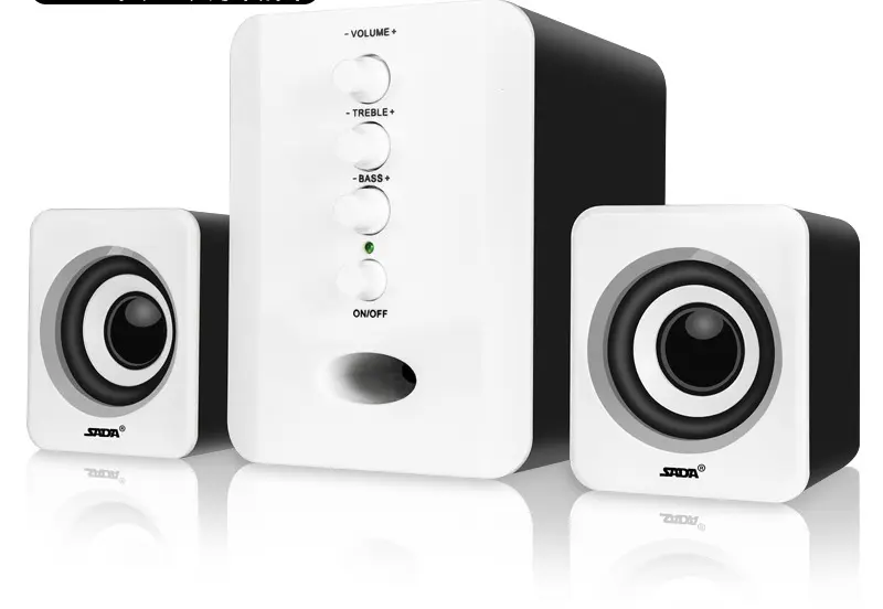 Speakers Computer D-202 Combination Music-Player Subwoofer-Sound-Box Smart-Phones