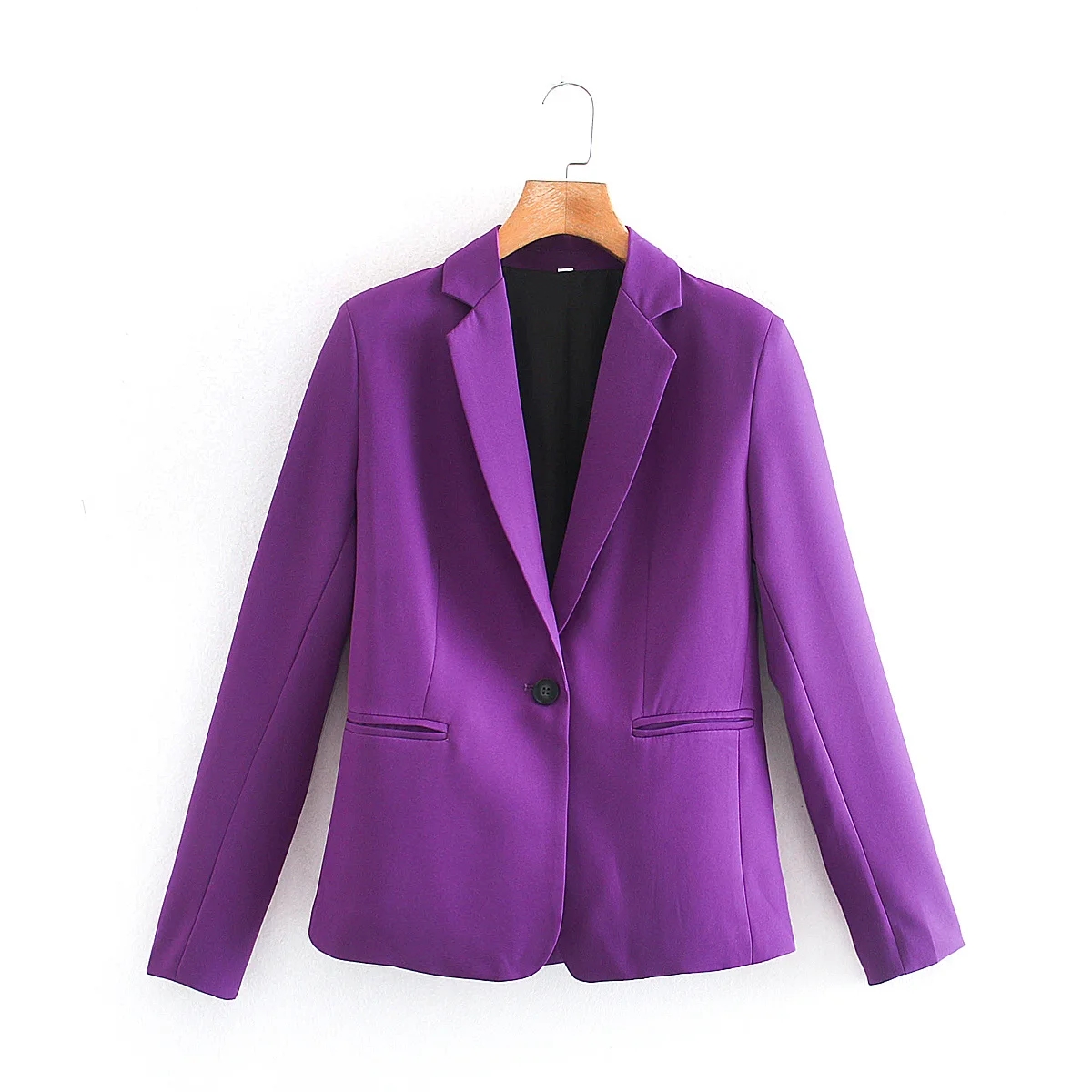 Long-Sleeved Suit Women'S Spring And Autumn Korean Temperament Professional Slim High-Level Sense Of Small Suit Jacket Overalls