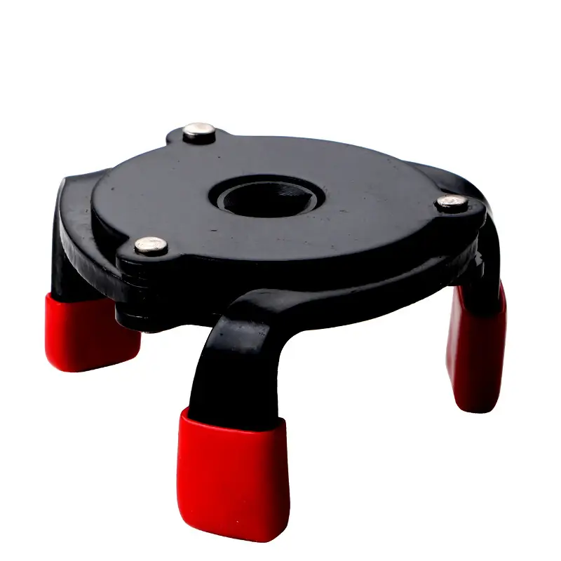 One-way Three-jaw Filter Wrench Change Oil Grid Machine Filter Wrench Oil Core Removal Ball Head Anti-skid Edging