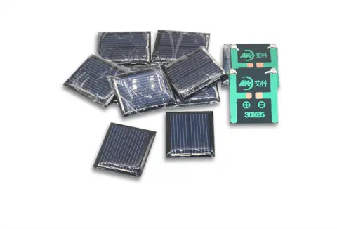 DIY Solar Panel Polycrystalline 1V80MA Epoxy Power Generation Charging