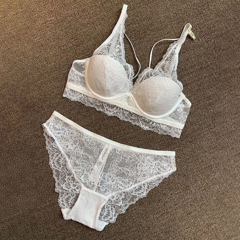 Title 4, Sexy French lace Underwear Female Thin Half-cup...