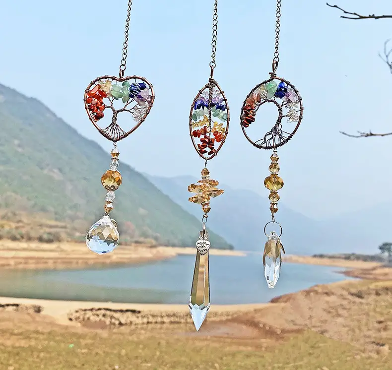 Pendant Tree Of Life Pendant DIY Crystal Car Ornaments