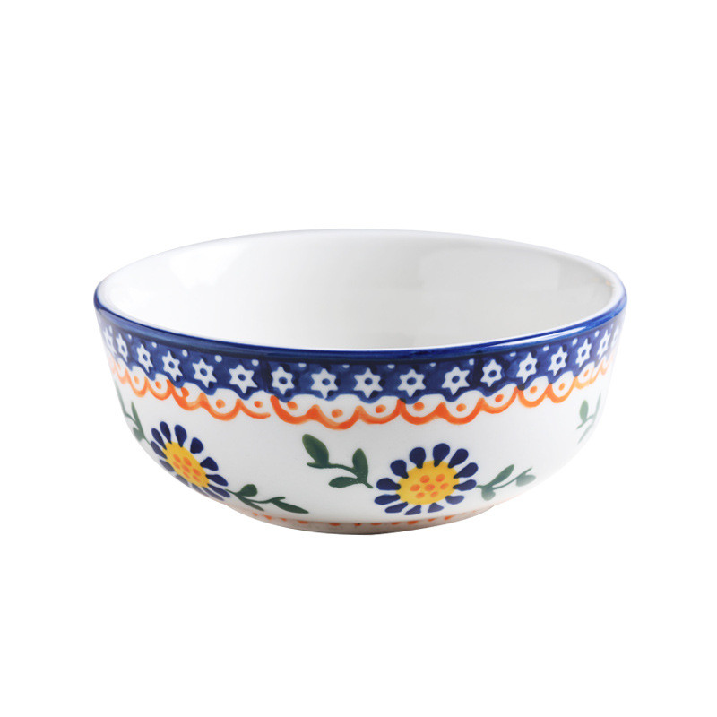 Title 3, Creative Retro Ethnic Style Soup Bowls And Plat...