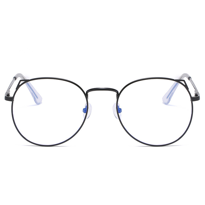 Title 4, Cat Ear Frame Anti-Blue Light Myopia Glasses Fi...