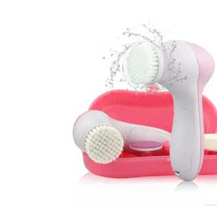 Electric Facial Cleanser, Pore Cleaner, Facial Brush, Facial Massager, Electric Facial Cleanser Pink - Shop at LoveMi