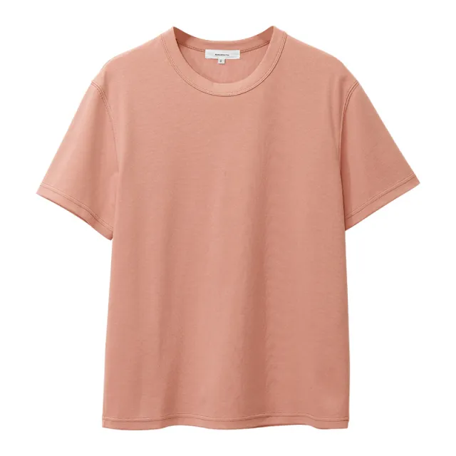 Pure Cotton Bottoming Men's And Women's Couple Tops Grapefruit Xs - Shop at LoveMi