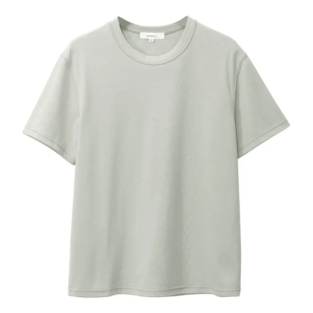 Pure Cotton Bottoming Men's And Women's Couple Tops Grey - Shop at LoveMi