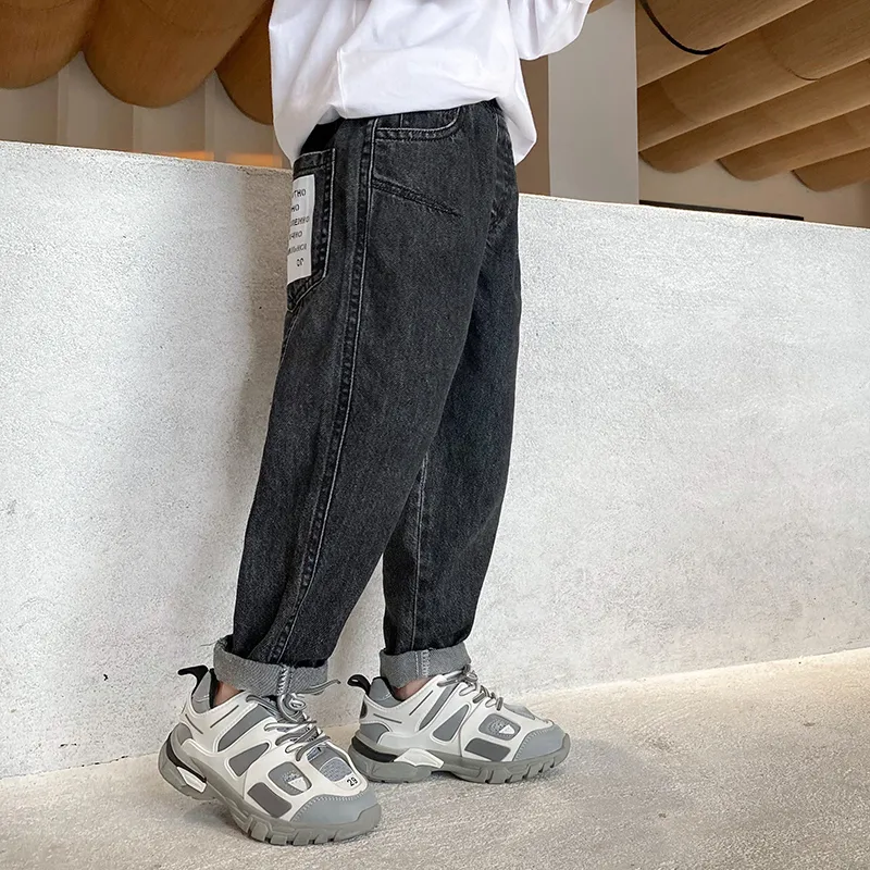 Boys' Jeans Spring and Autumn Trousers New Children's Clothing