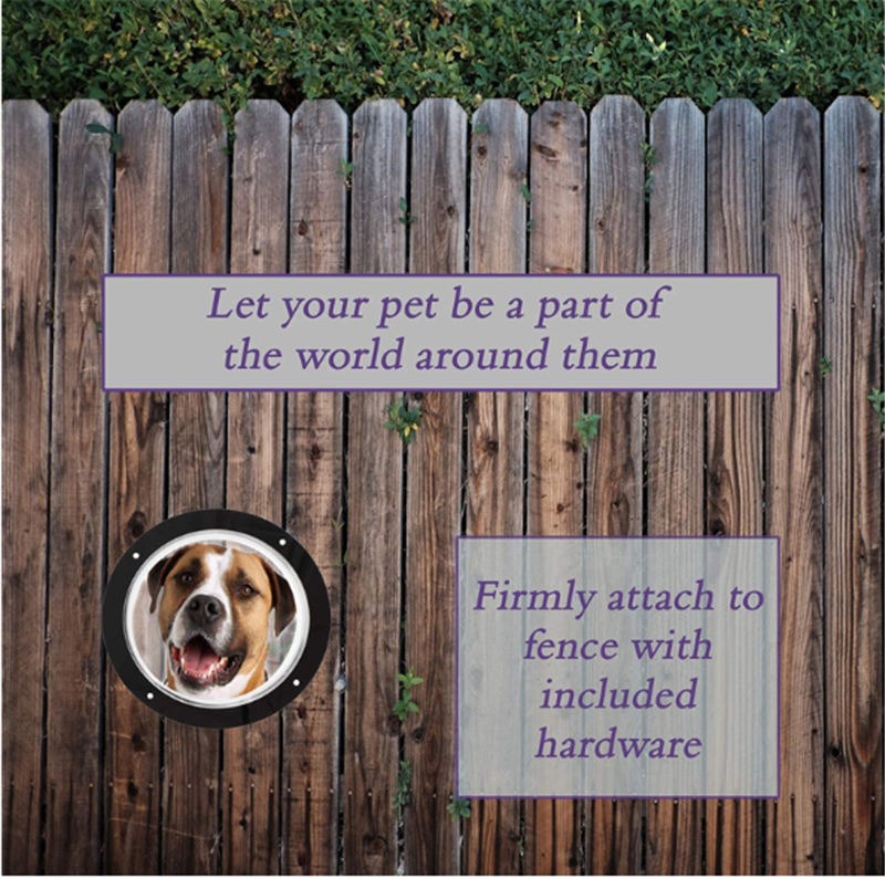 غطاء نافذة شفاف شبه دائري من الأكريليك لسياج الحيوانات الأليفة