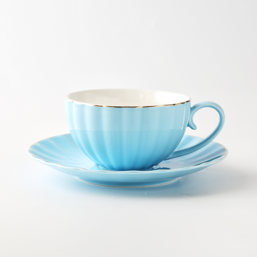 Title 5, Exquisite Coffee Cup Dish European Afternoon Ca...