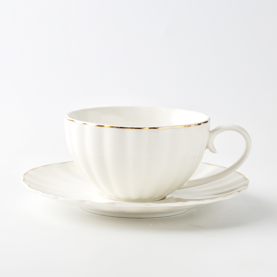 Title 1, Exquisite Coffee Cup Dish European Afternoon Ca...