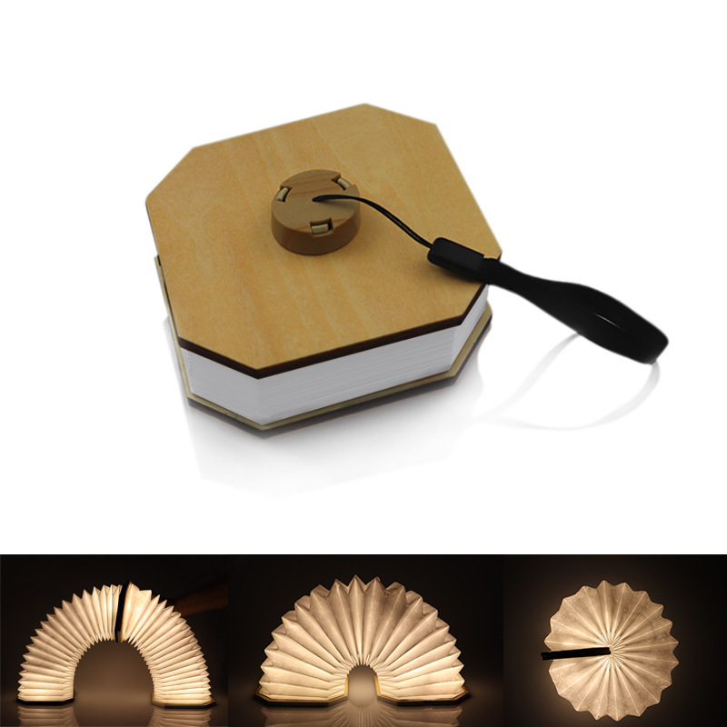 Rechargeable Wooden Organ Light, picture 2 of 5