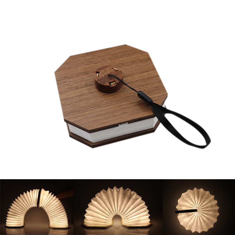 Rechargeable Wooden Organ Light, picture 3 of 5