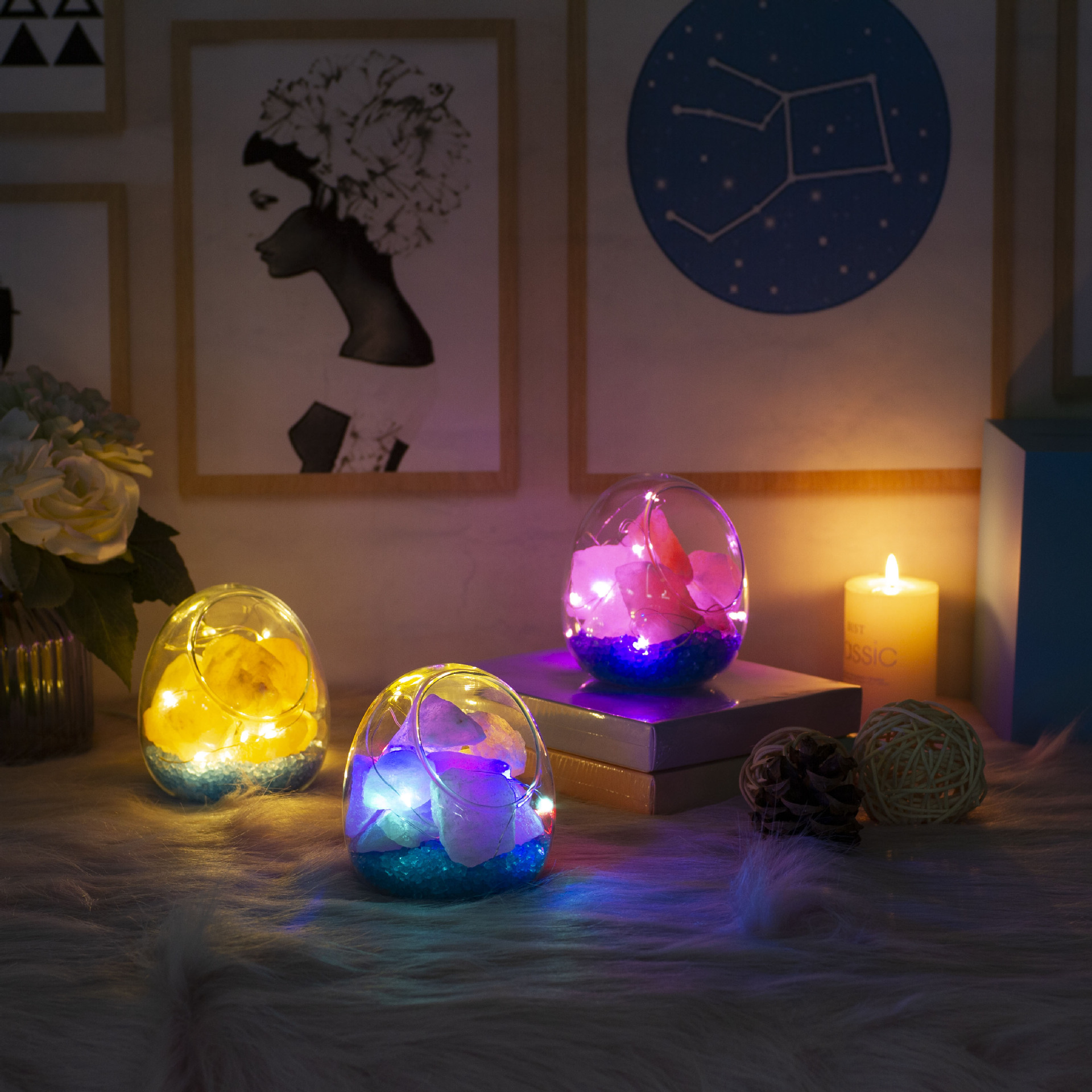 USB Himalayan Salt Lamp, picture 2 of 5