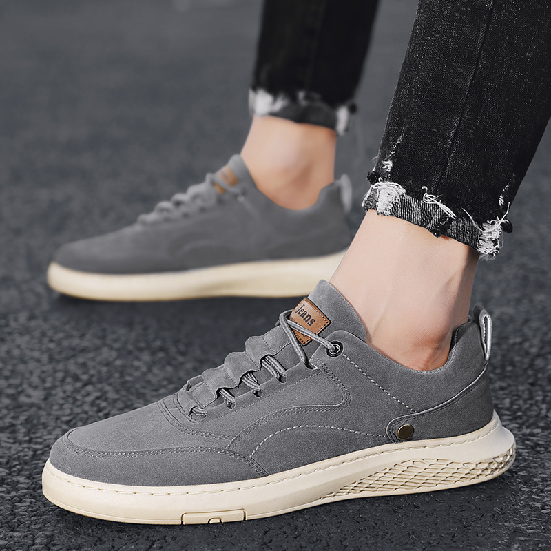 Title 5, Breathable Casual Leather Shoes All-match Tooli...