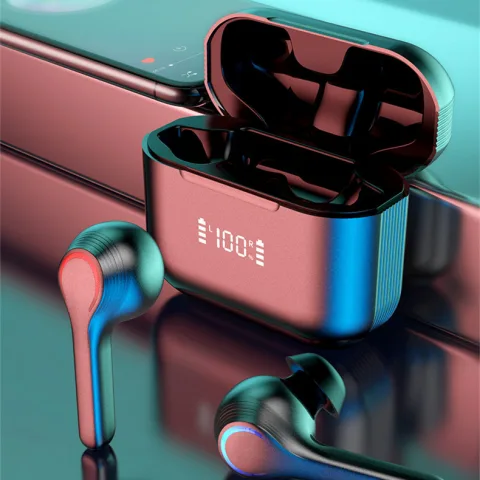 Touch Control Bluetooth Mini Earphones for Sports Music Stereo