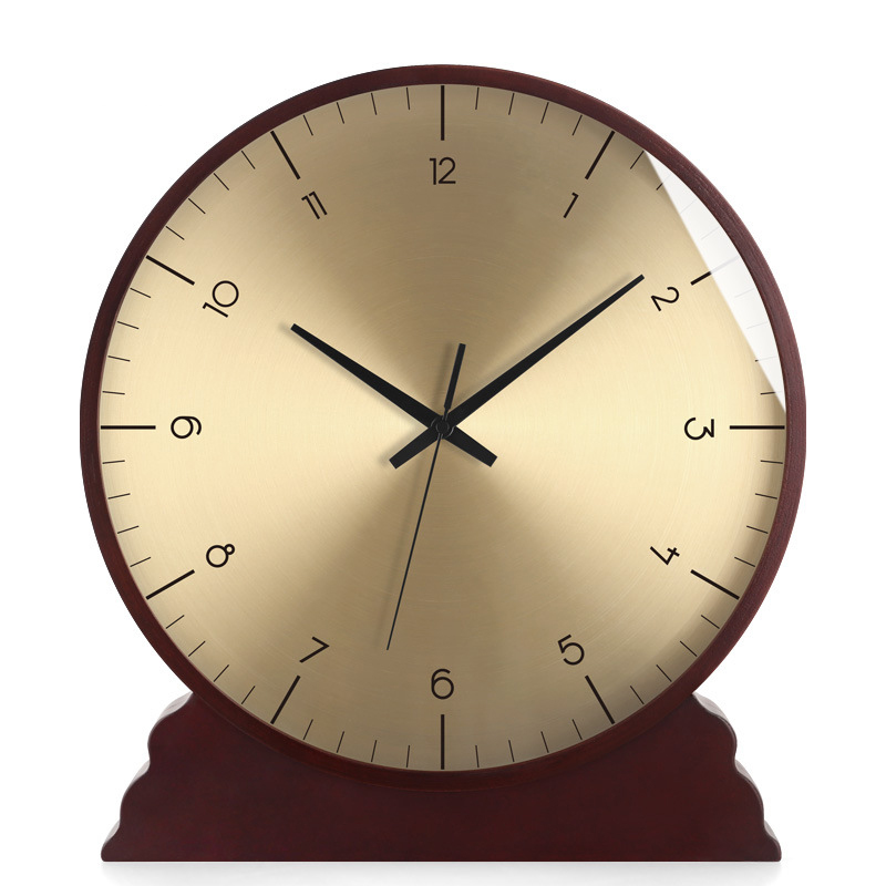 American Home Desk Clock Pendulum (10inches-Light luxury