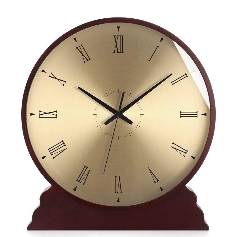 American Home Desk Clock Pendulum (10inches-Light luxury