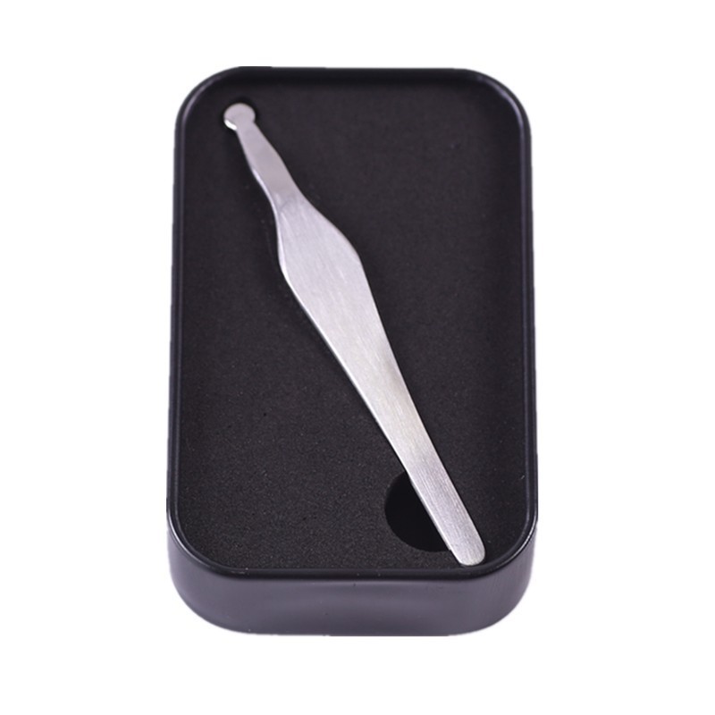 Spot New Eyebrow Trimming Nose Hair Scissors Stainless Steel Nose HairJacket Decoration Hair Beauty Tool One Drop