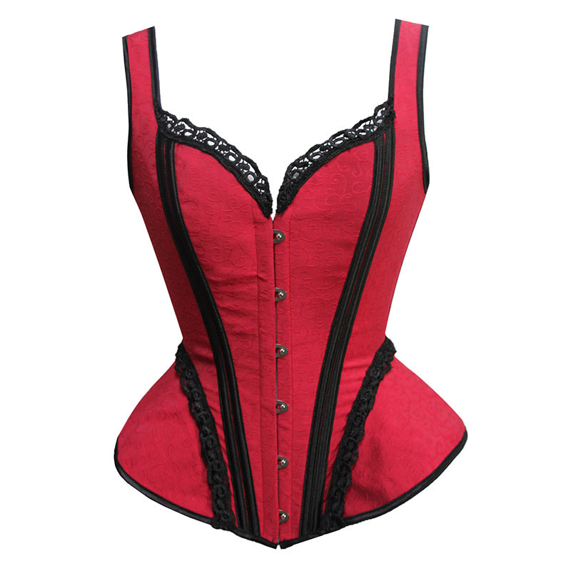 Title 1, Corset Feminino Steampunk Sexy Top Modelador Ro...